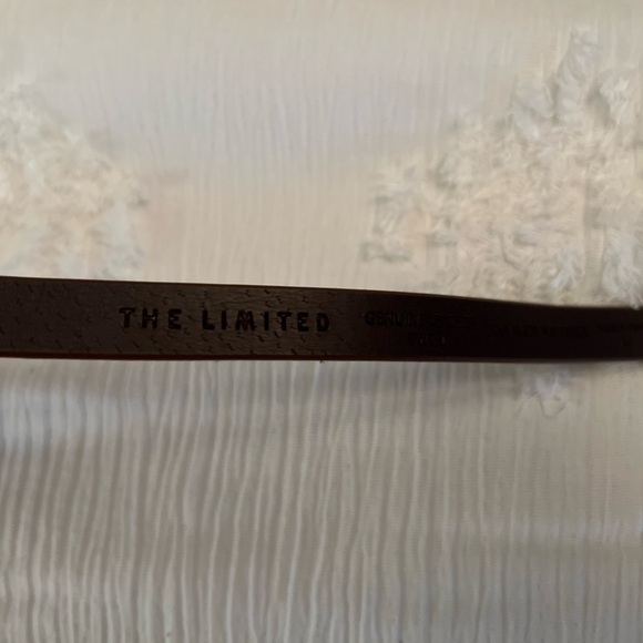 The Limited Genuine Leather and Calf Hair Belt Large - Picture 3 of 6